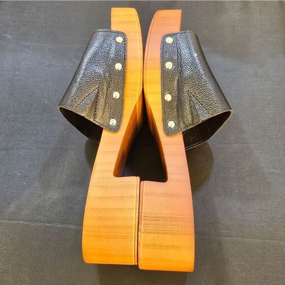 BRAND NEW OLIVER MILLER WOMEN'S HEELS SLIP-ON OPEN-TOE PLATFORM SANDAL - Picture 6 of 13